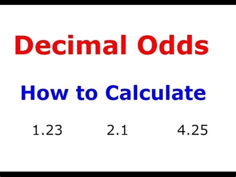 1 1 odds in decimal|Odds Converter .